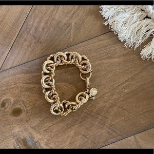 J Crew gold chain bracelet